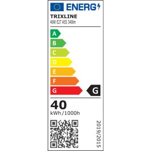 Žarulja sa žarnom niti 40W, A55, E27, 2700K