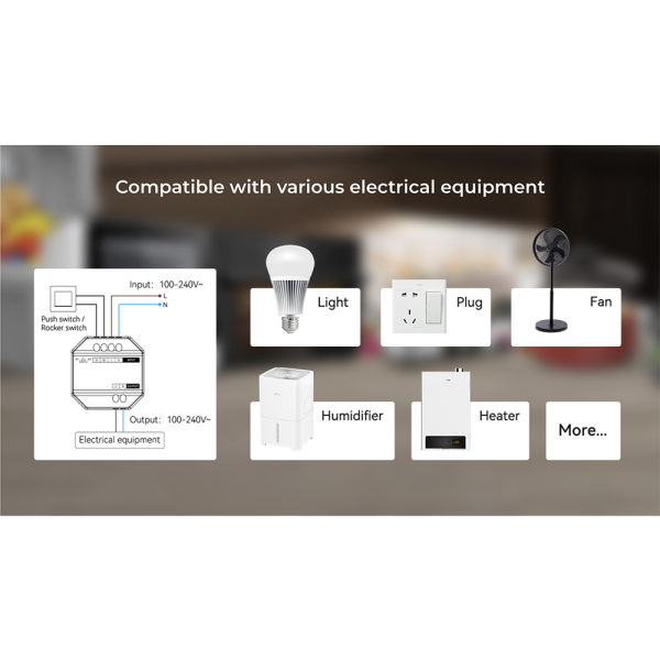 Smart prekidač WL-SW1 (WiFi+2.4Ghz)