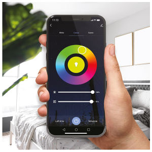 LED žarulja GU10 5W Wi-Fi Smart Tuya RGB CCT Dimabilna