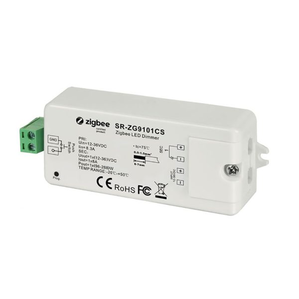 Zigbee dimmer za led rasvjetu i jednobojne trake LC-ZG9101CS