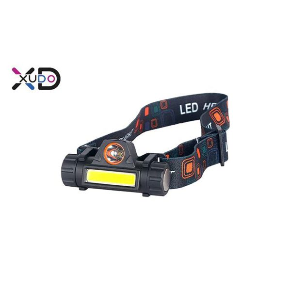 LED naglavna svjetiljka XD-HH130 1W COB + 1W LED aku