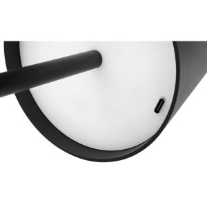Stolna lampa Solio LED 4000K crna