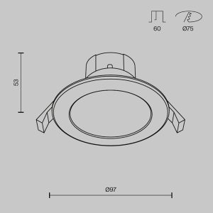Downlight Stockton 7W