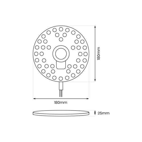 LED modul za plafonjere okrugli