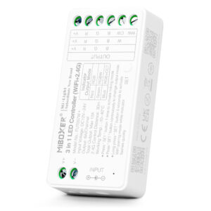 MiBoxer FUT037W+ pametni Wi‑Fi + 2.4 GHz LED kontroler za RGB/RGBW/RGB+CCT