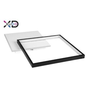LED luster 27W 45x35cm crni CCT