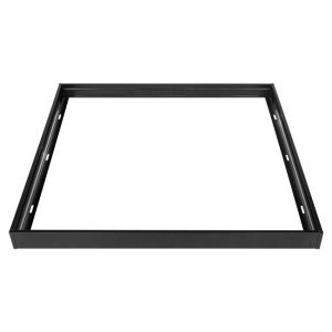 Okvir za površinsku montažu za LED panel 600x600 crni 43mm