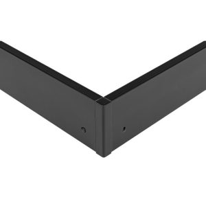 Okvir za površinsku montažu za LED panel 600x600 crni 43mm - Slika 3
