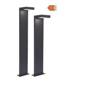 EAVES vanjska stupna rasvjeta, 58cm i 78cm, IP54