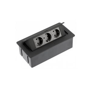 Ugradna utičnica 3 X ŠUKO s 1.5m kabela