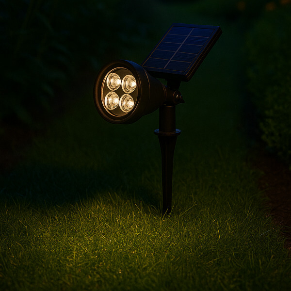 solarna LED lampa za vrt